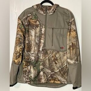 NWT - 10X Realtree Camo Hooded Hunting Jacket - Size Large